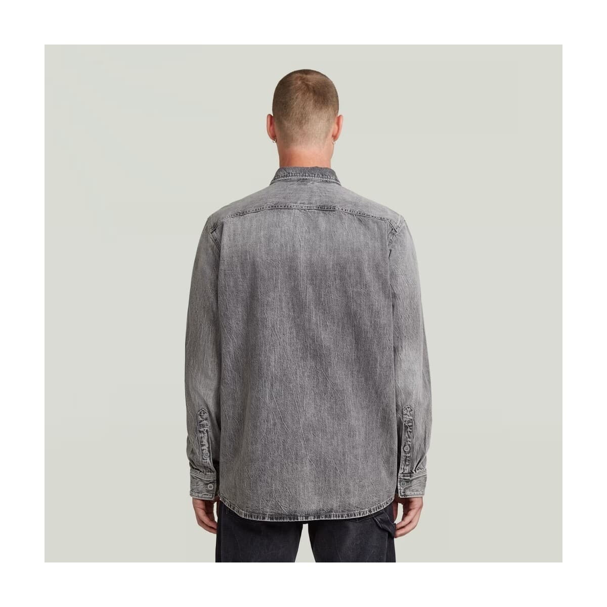 Men's Shirts G-Star Raw Gray