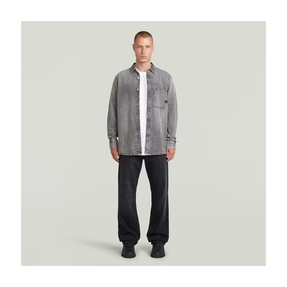 Men's Shirts G-Star Raw Gray