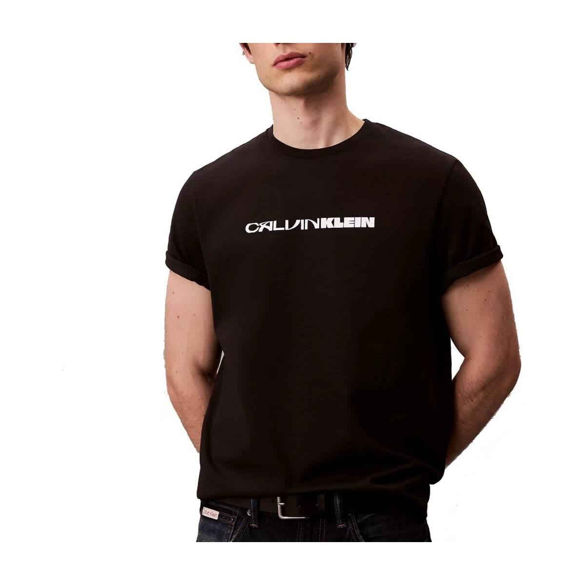 T-shirts & Polos Calvin Klein Jeans Camisetas Hombre Modèle Ss 20s Tc Ck Stack Graph