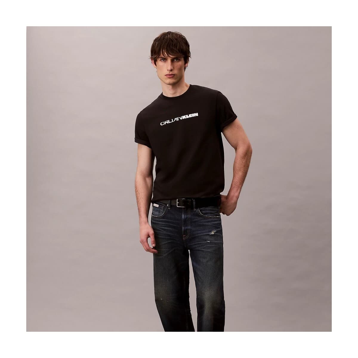 Men's T-Shirts Calvin Klein Black