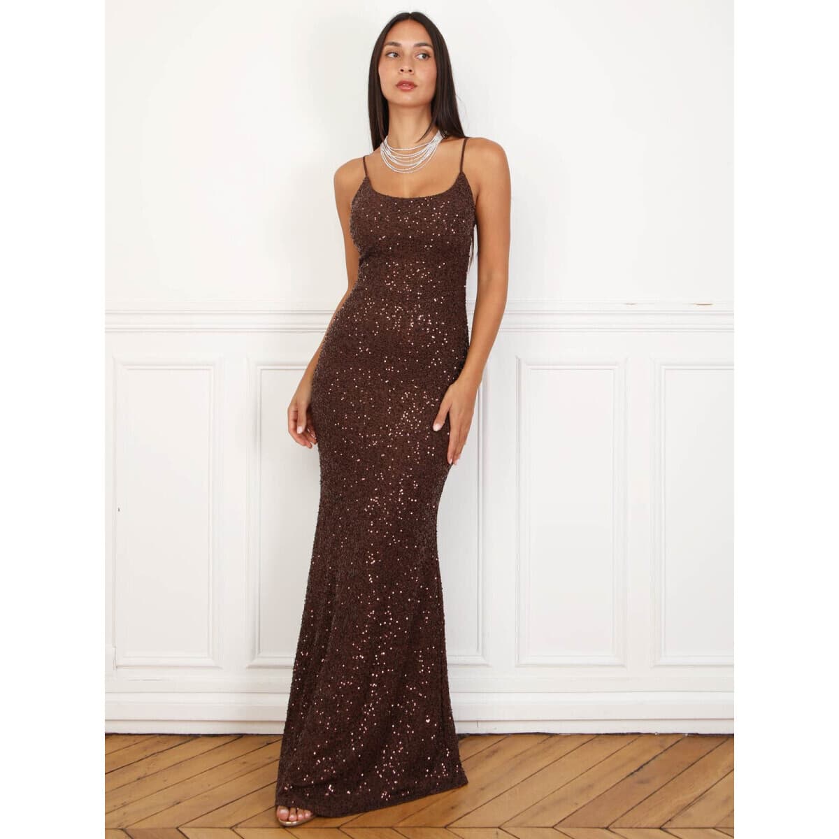 Women's Dresses La Modeuse Brown