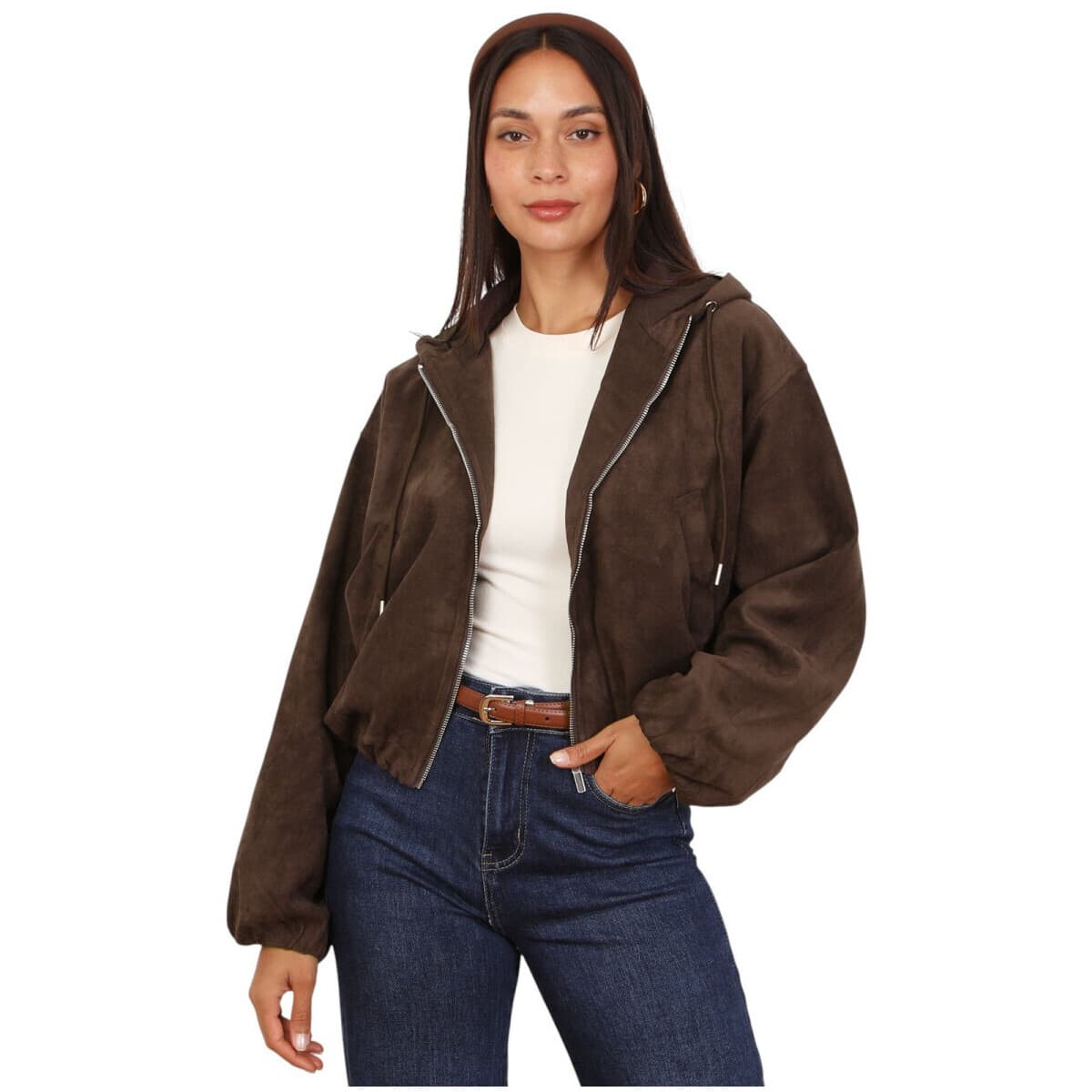 Women's Jackets La Modeuse Brown