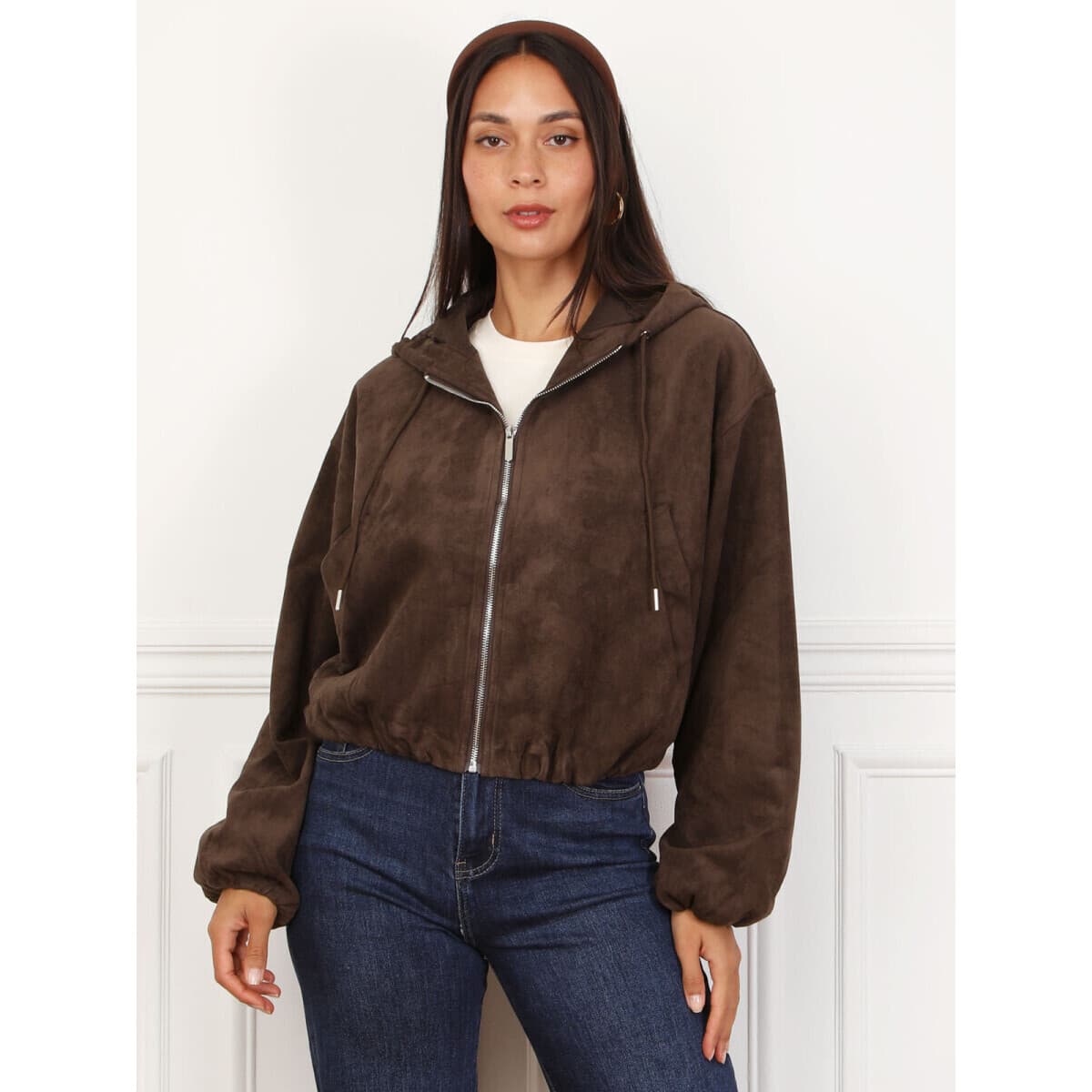 Women's Jackets La Modeuse Brown