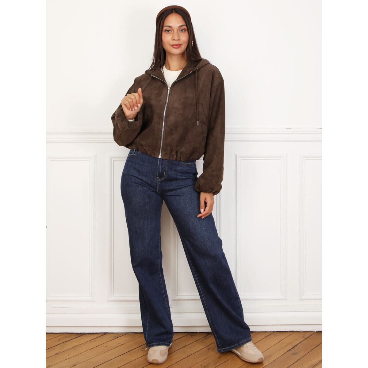 Women's Jackets La Modeuse Brown