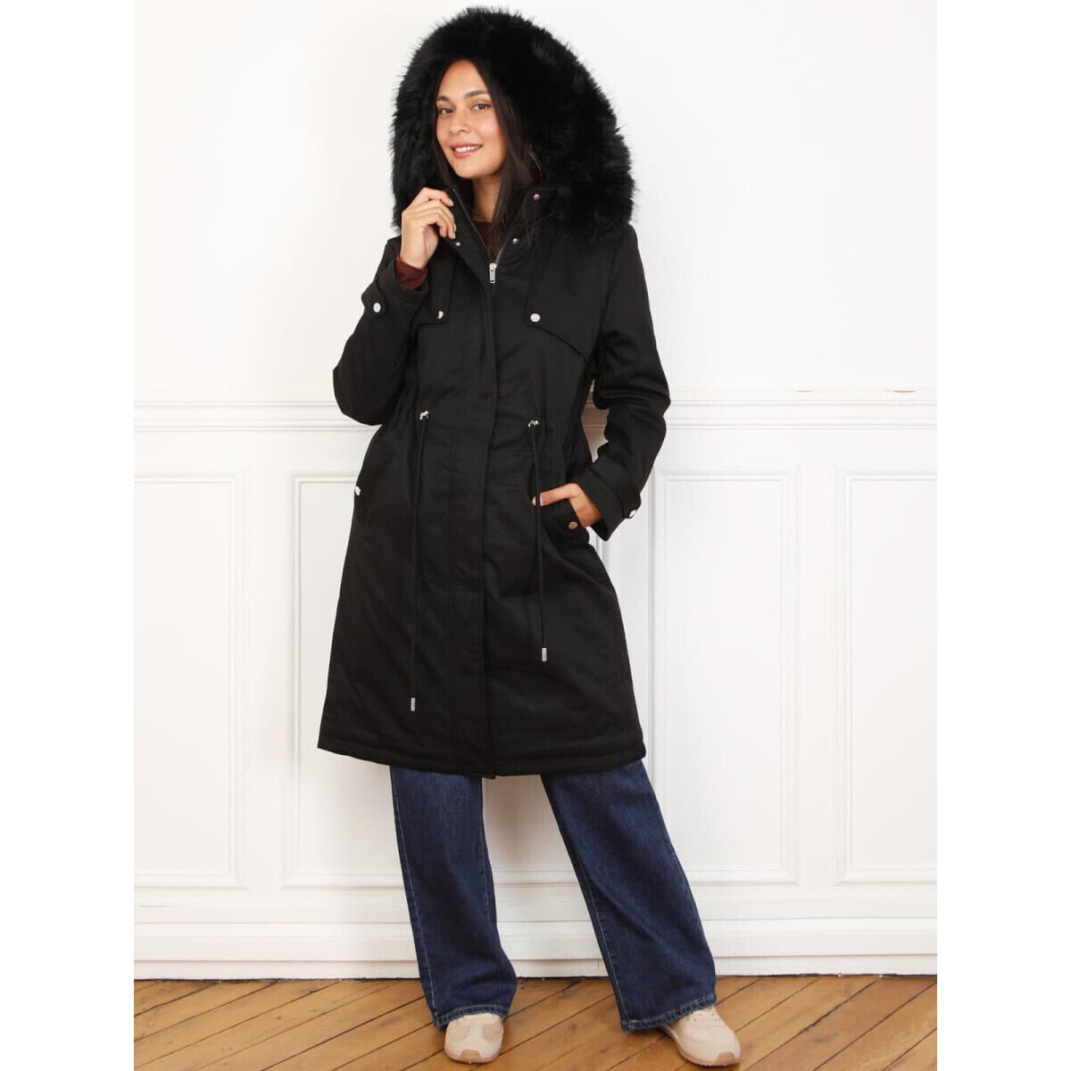 Women's Coats La Modeuse Black