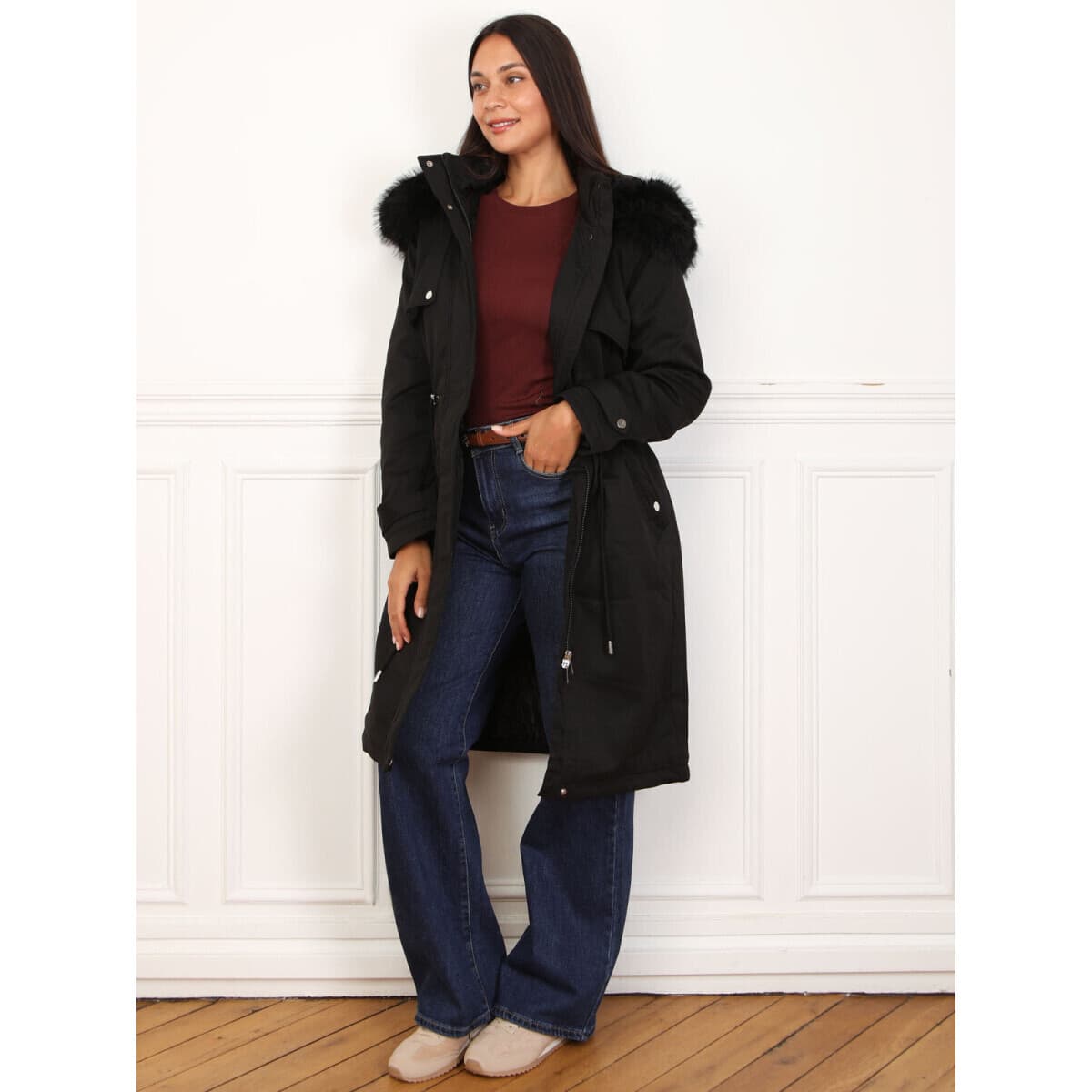 Women's Coats La Modeuse Black