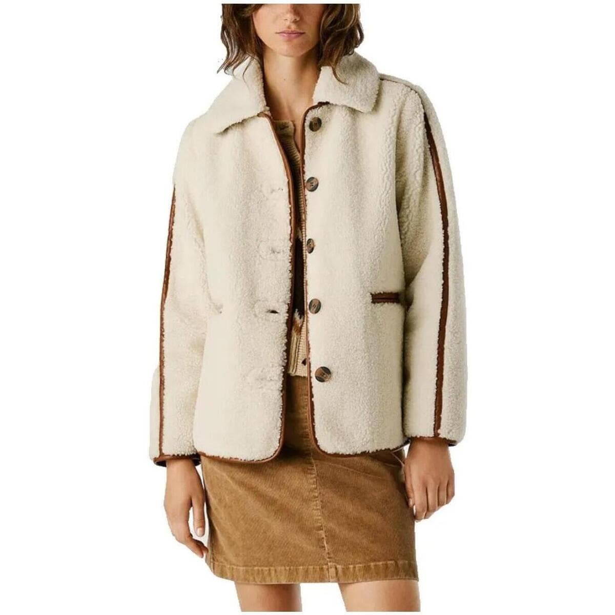 Women's Coats Pepe Jeans White