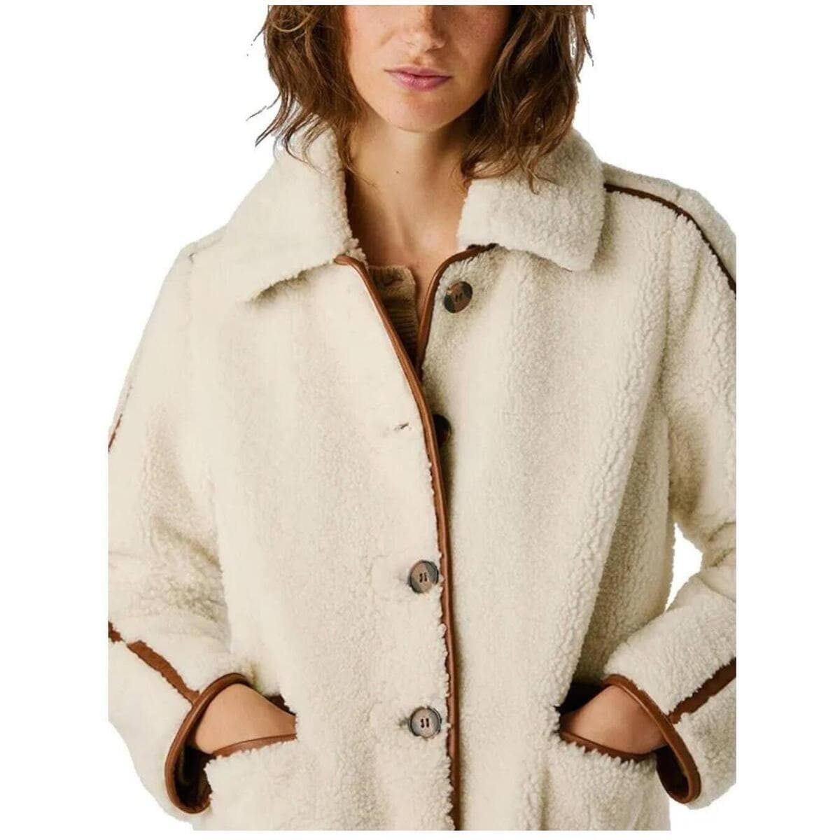 Women's Coats Pepe Jeans White