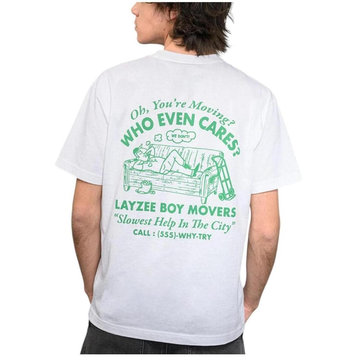 Men's T-Shirts Vans White