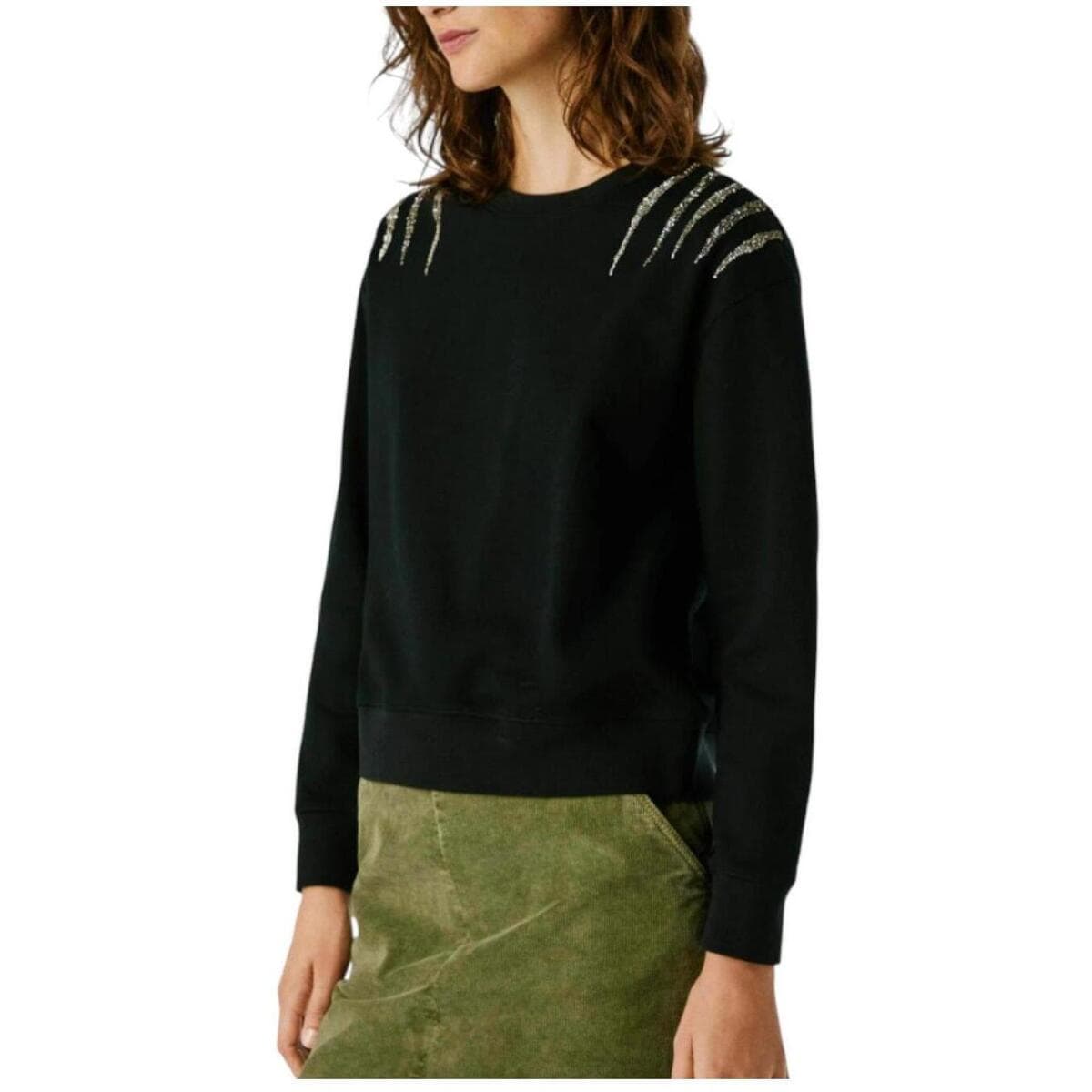 Women's Sports T-Shirts Pepe Jeans Black