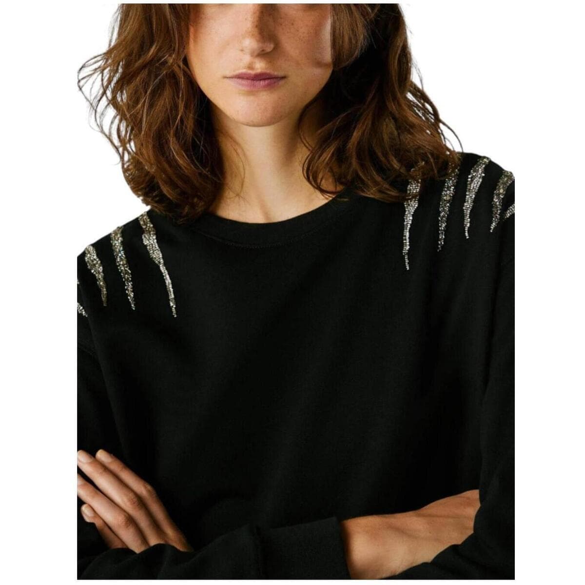 Women's Sports T-Shirts Pepe Jeans Black