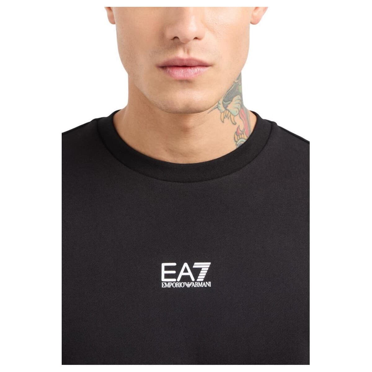 Men's Sports T-Shirts EA7 Black