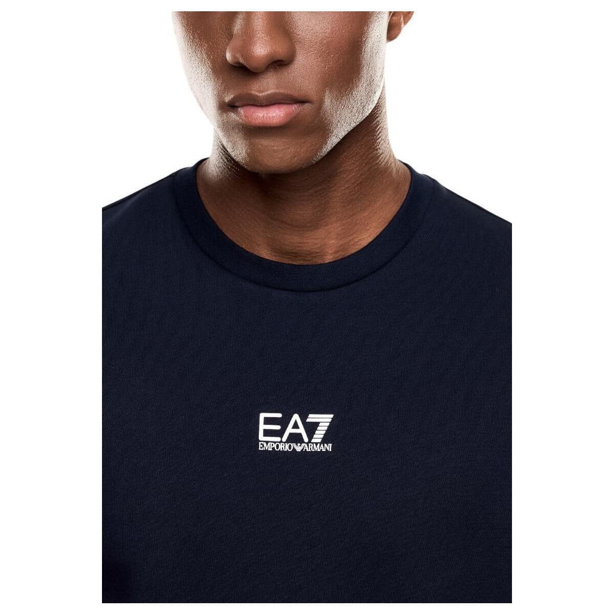 Men's Sports T-Shirts EA7 Blue