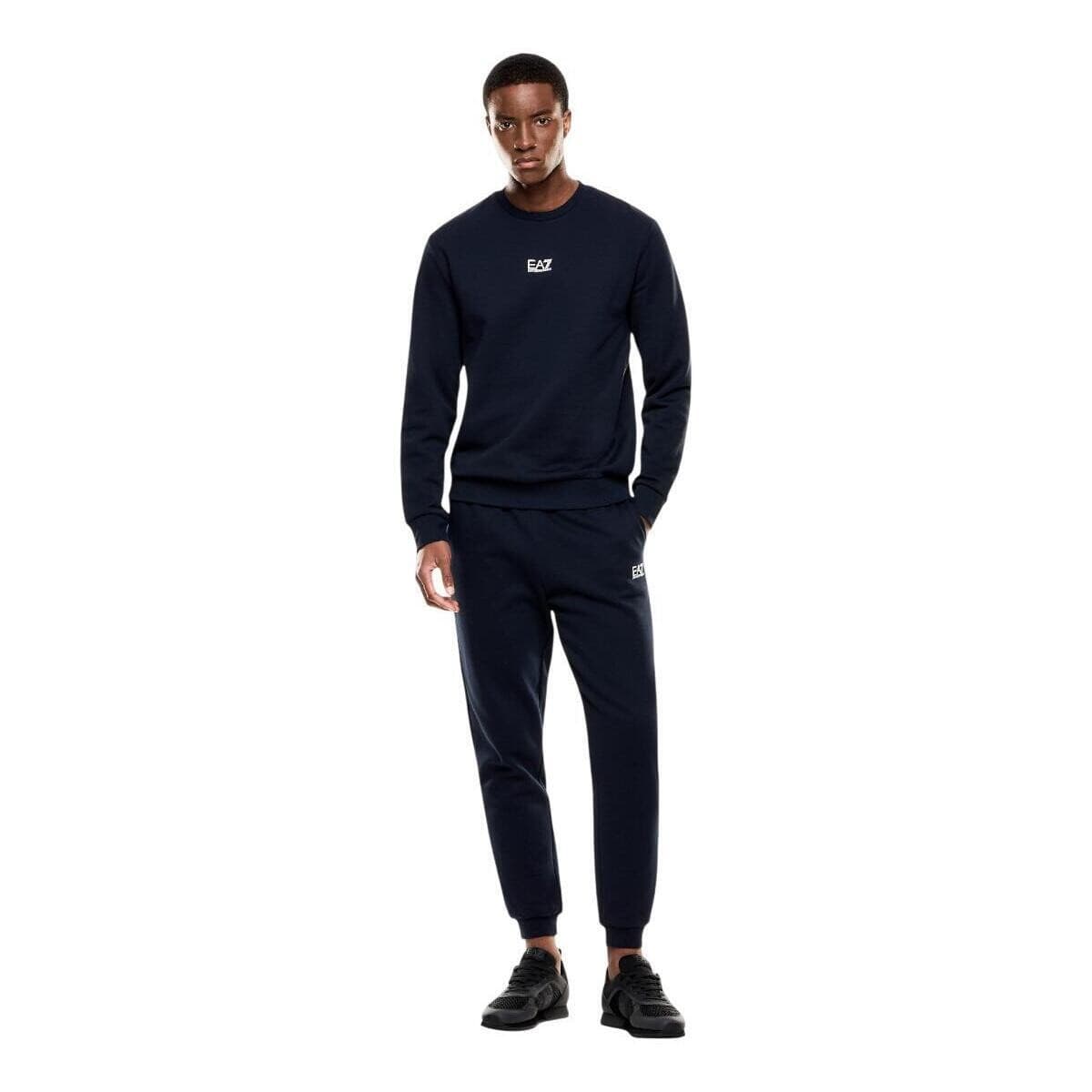 Men's Sports T-Shirts EA7 Blue