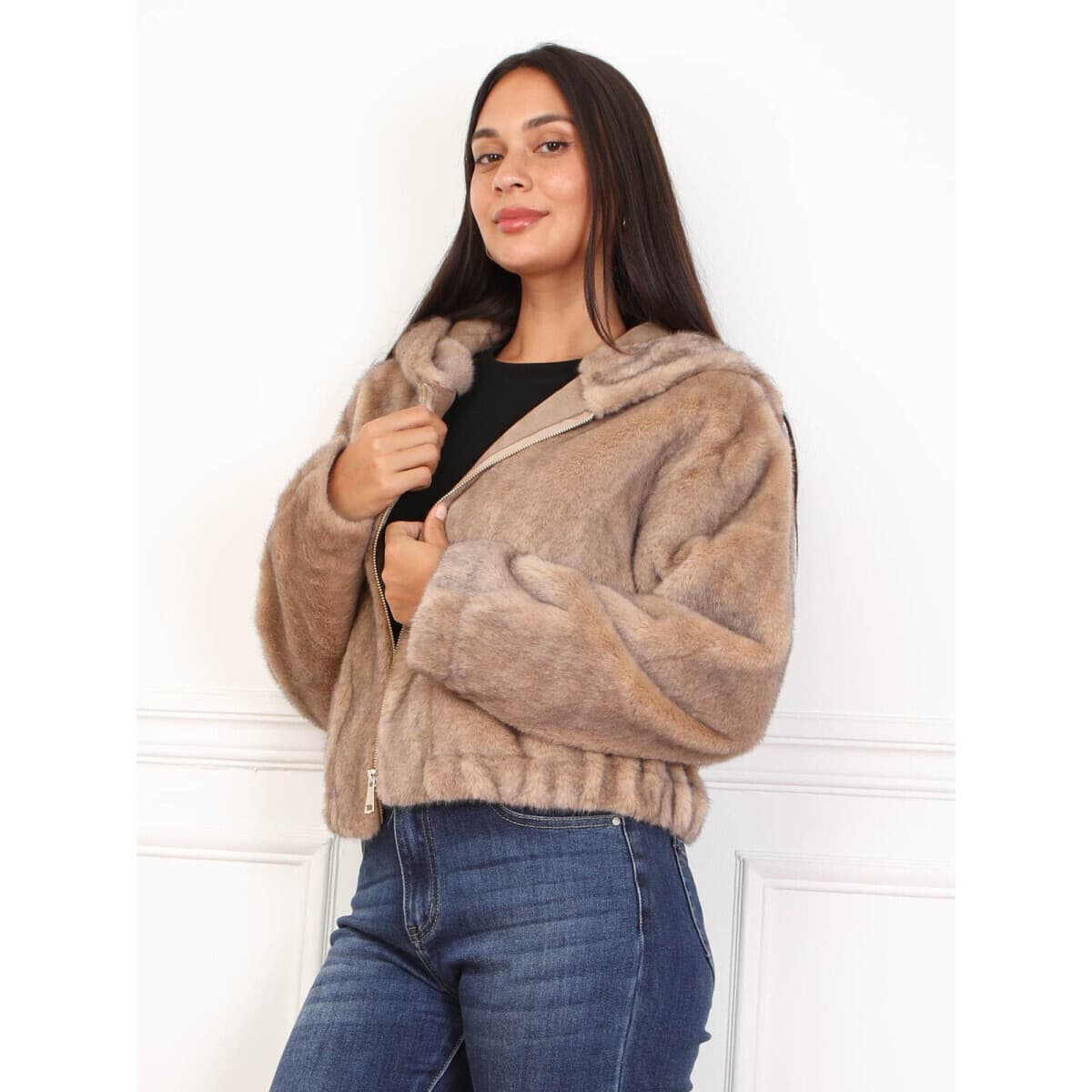 Women's Blazers La Modeuse Beige