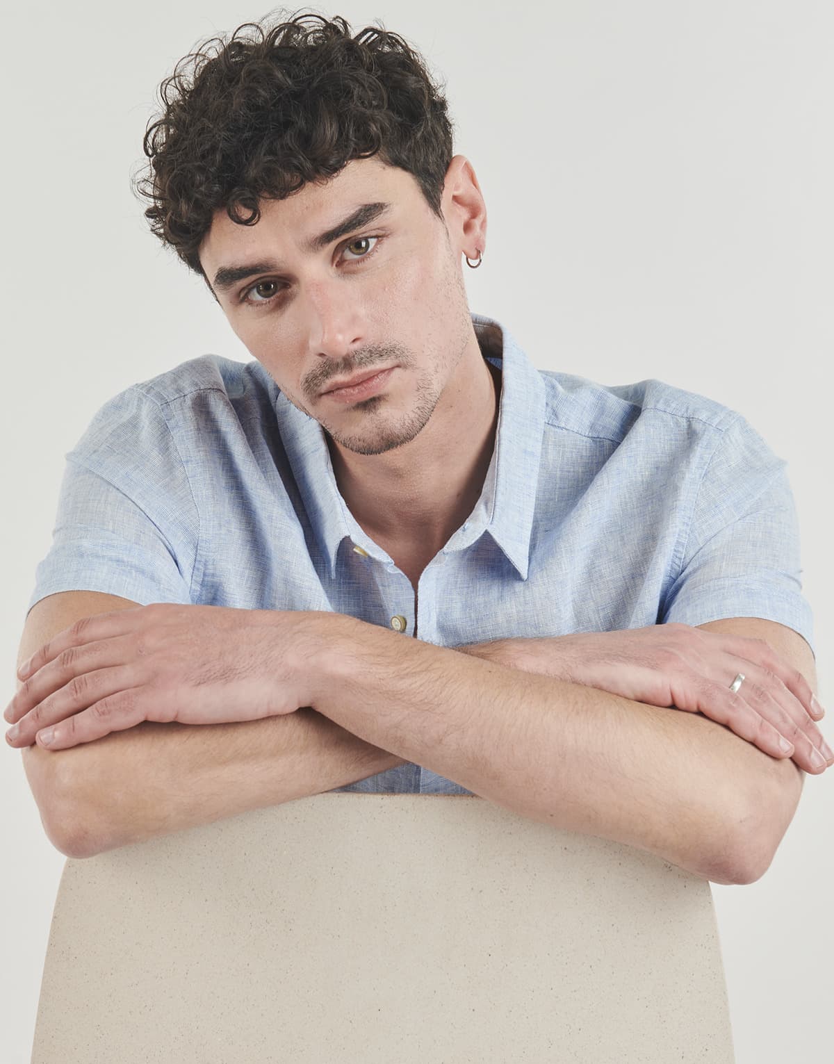 Men's Shirts Teddy Smith Blue