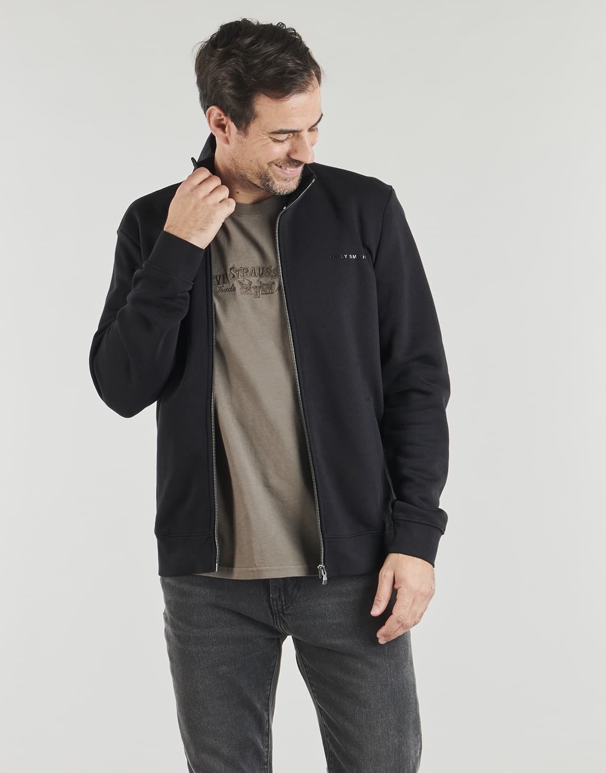 Men's Sports T-Shirts Teddy Smith Black