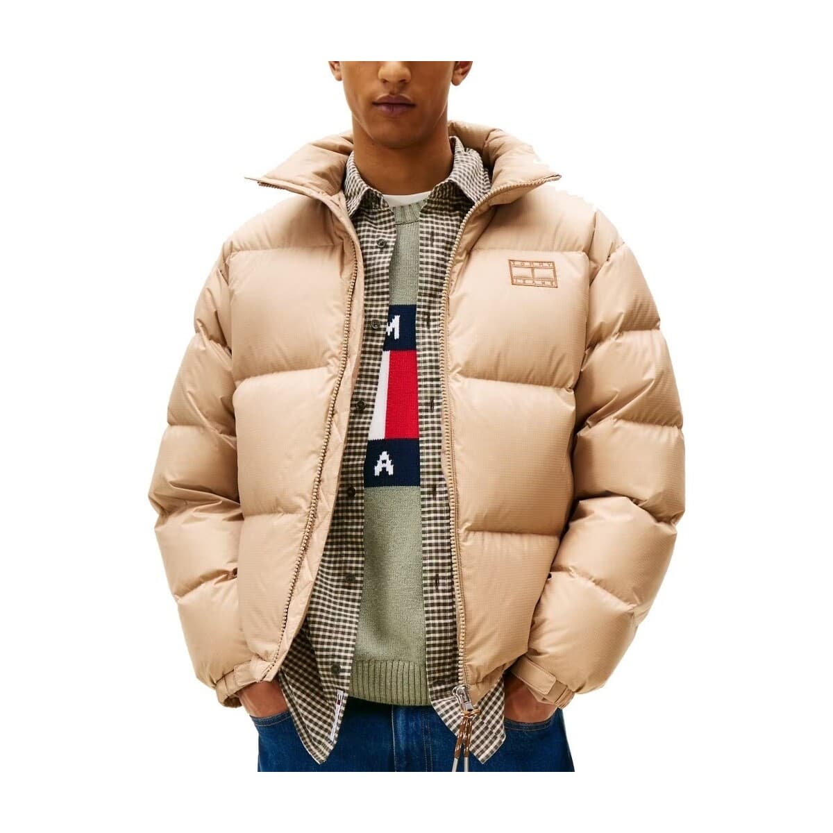 Men's Jackets Tommy Jeans Brown