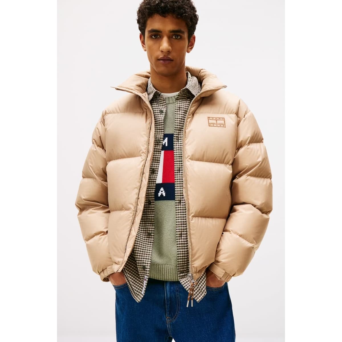 Men's Jackets Tommy Jeans Brown