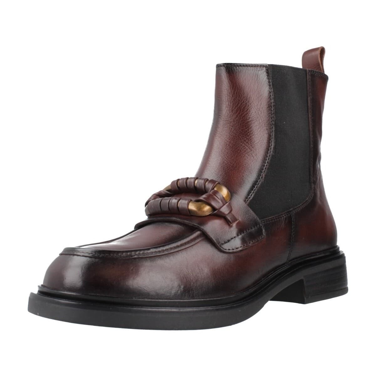 Women's Ankle Boots Café Noir Brown