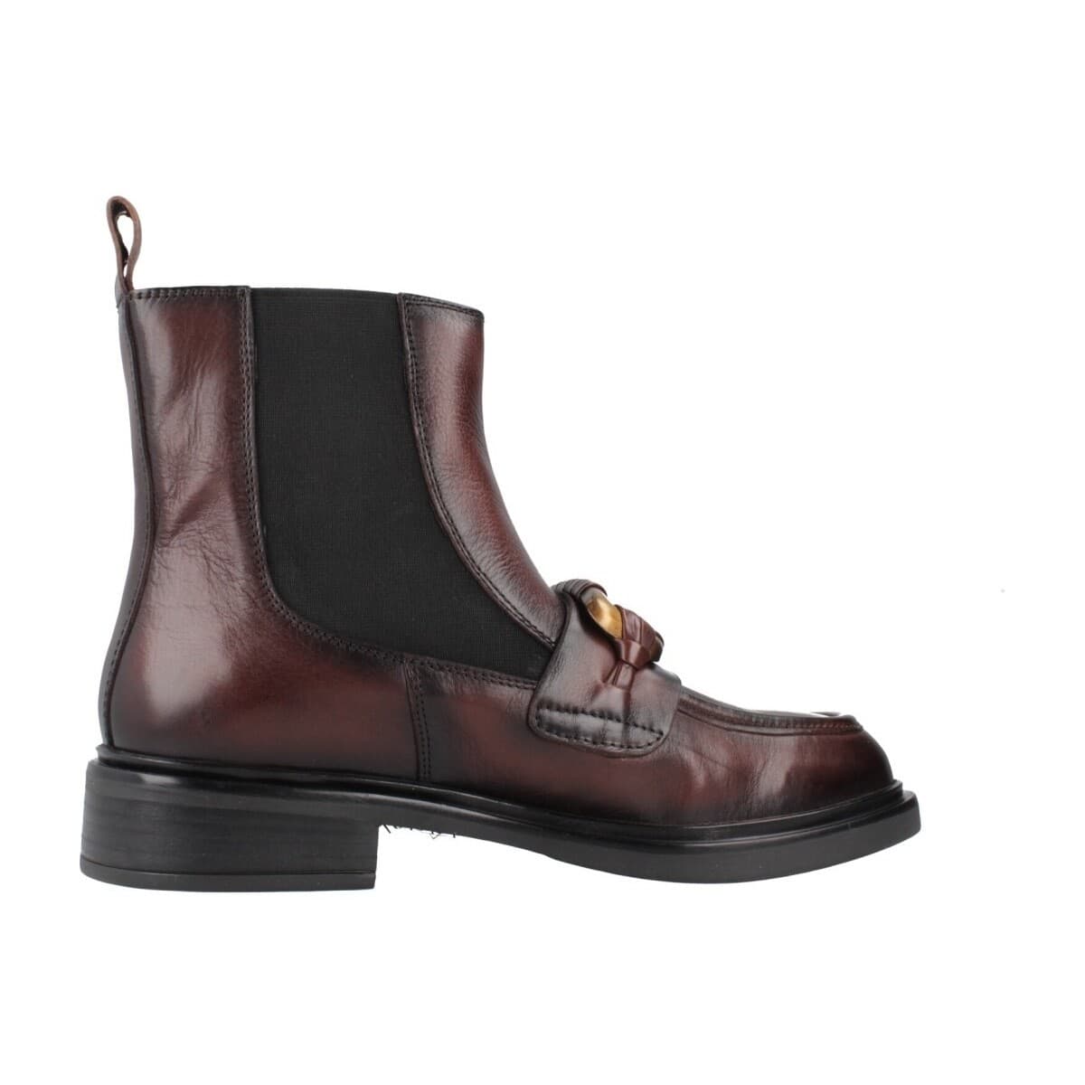 Women's Ankle Boots Café Noir Brown