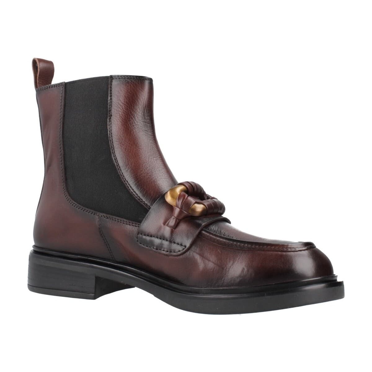 Women's Ankle Boots Café Noir Brown