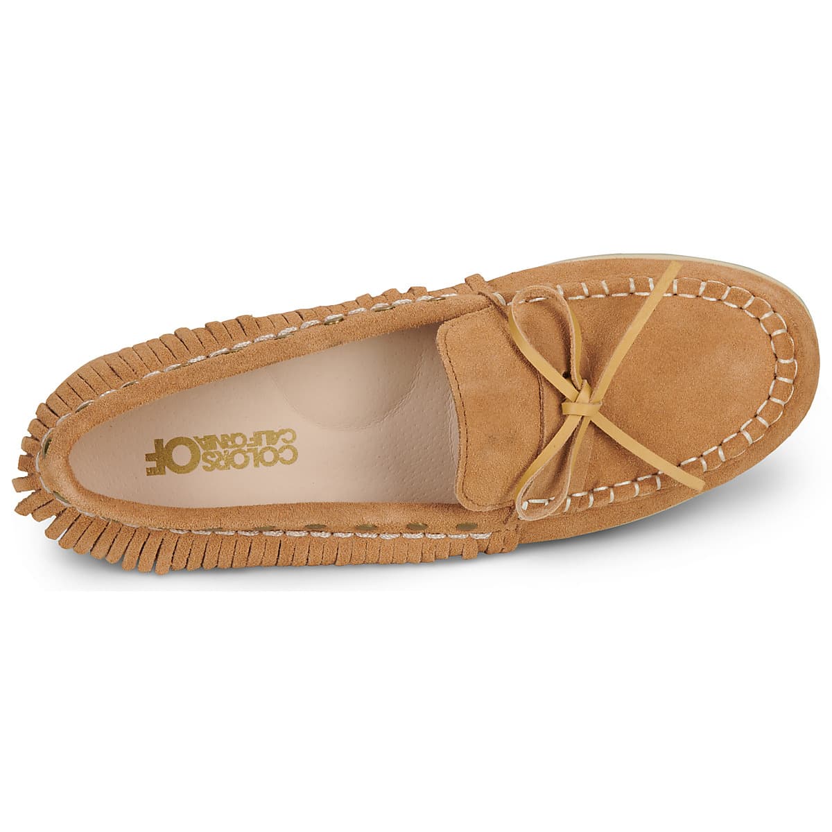 Women's Loafers Colors of California Brown