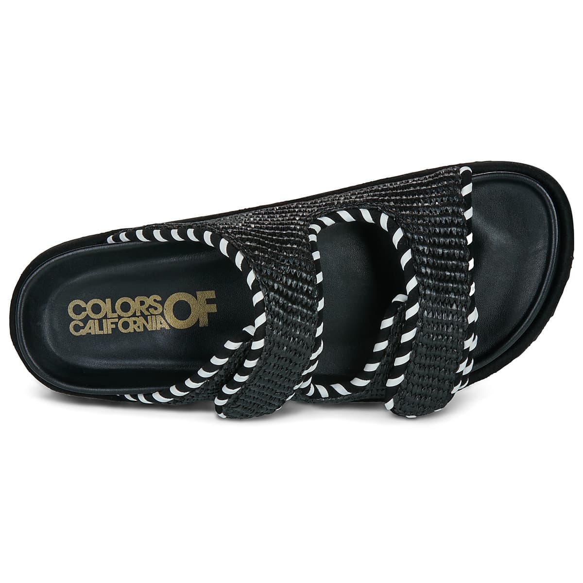 Women's Sandals Colors of California Black