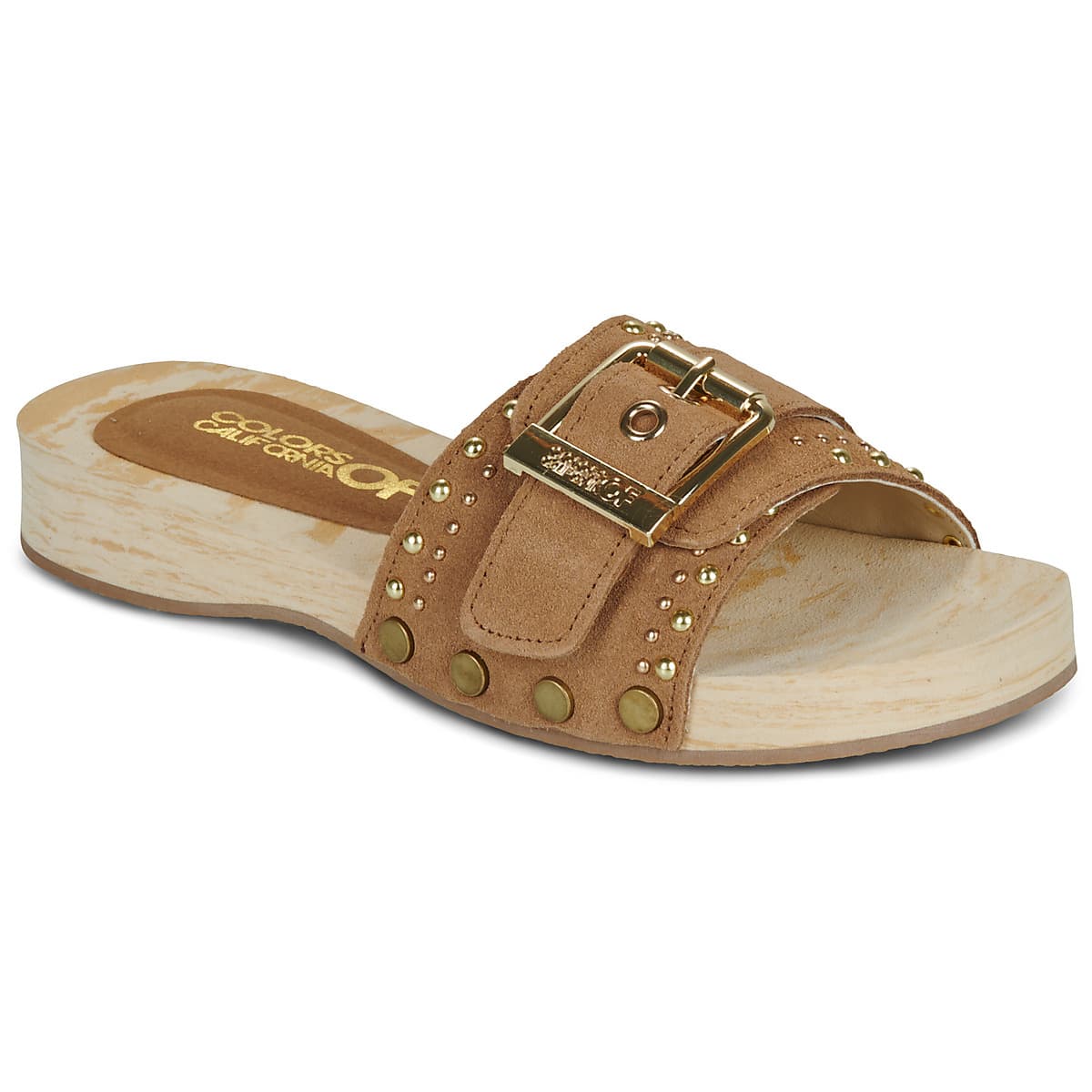 Women's Clogs Colors of California Brown