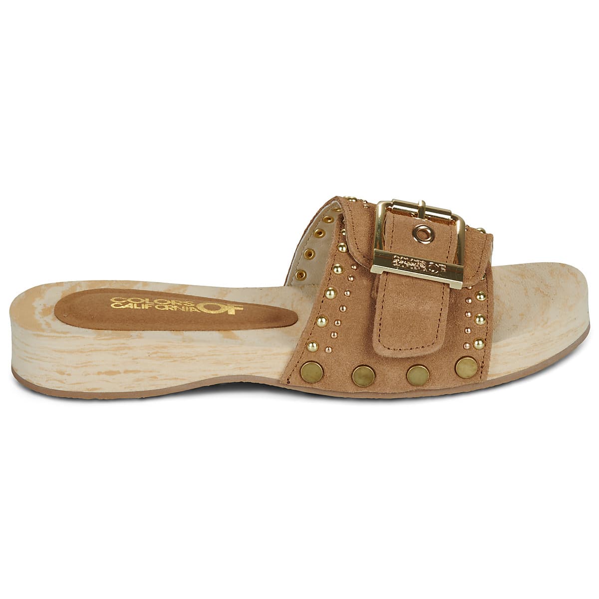 Women's Clogs Colors of California Brown