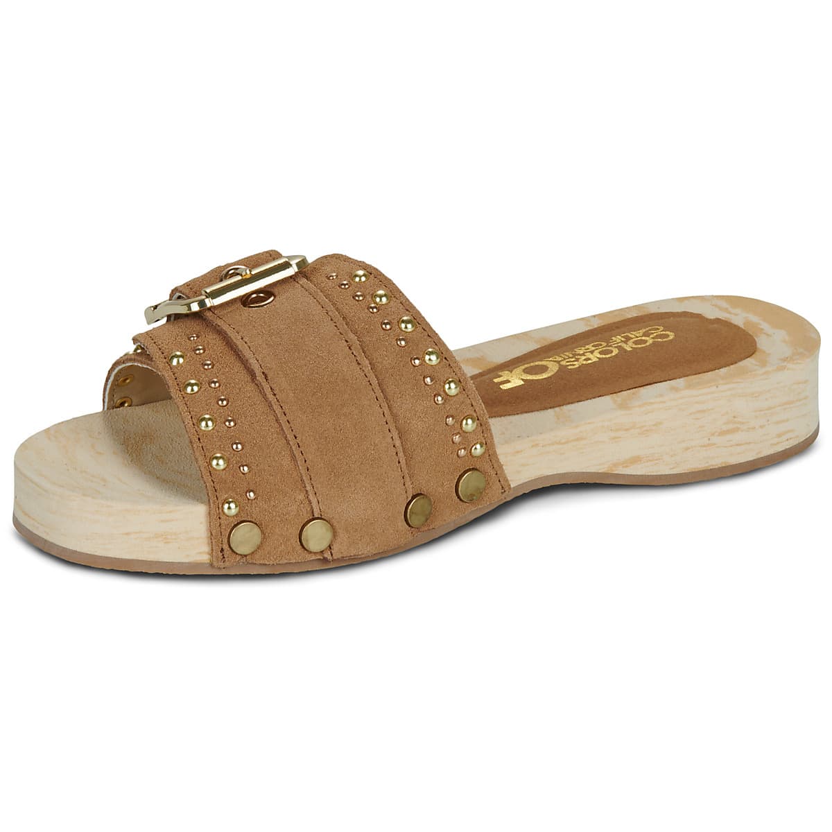 Women's Clogs Colors of California Brown