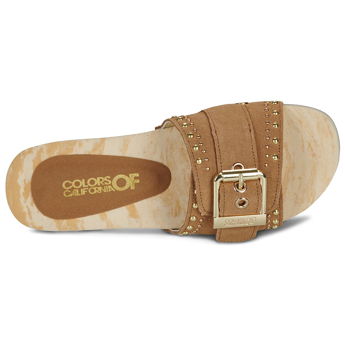 Women's Clogs Colors of California Brown