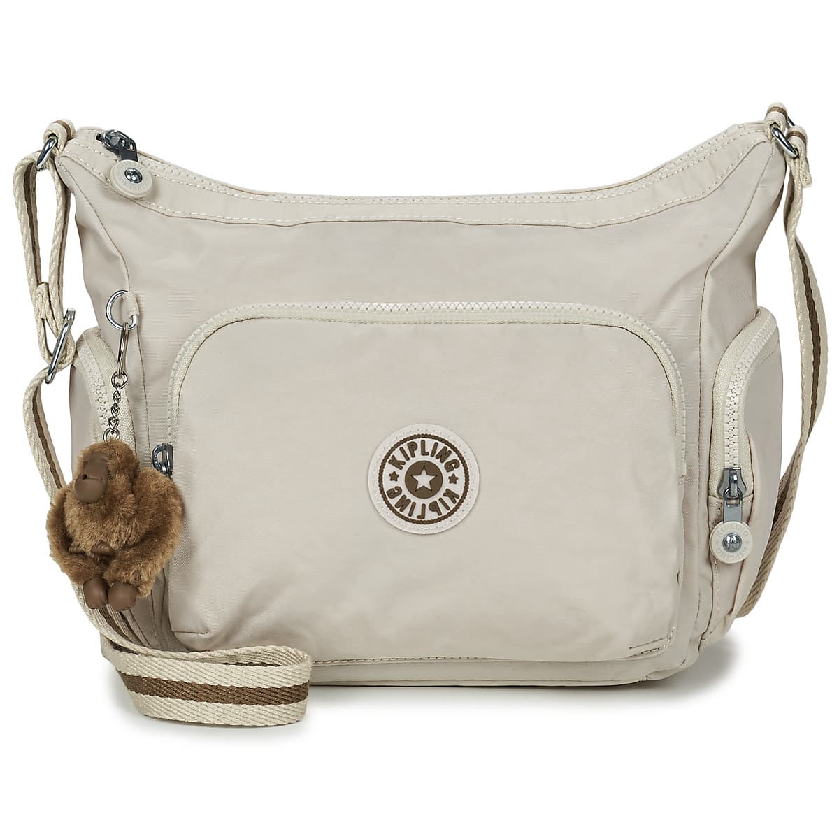 Women's Shoulder Bags Kipling Beige