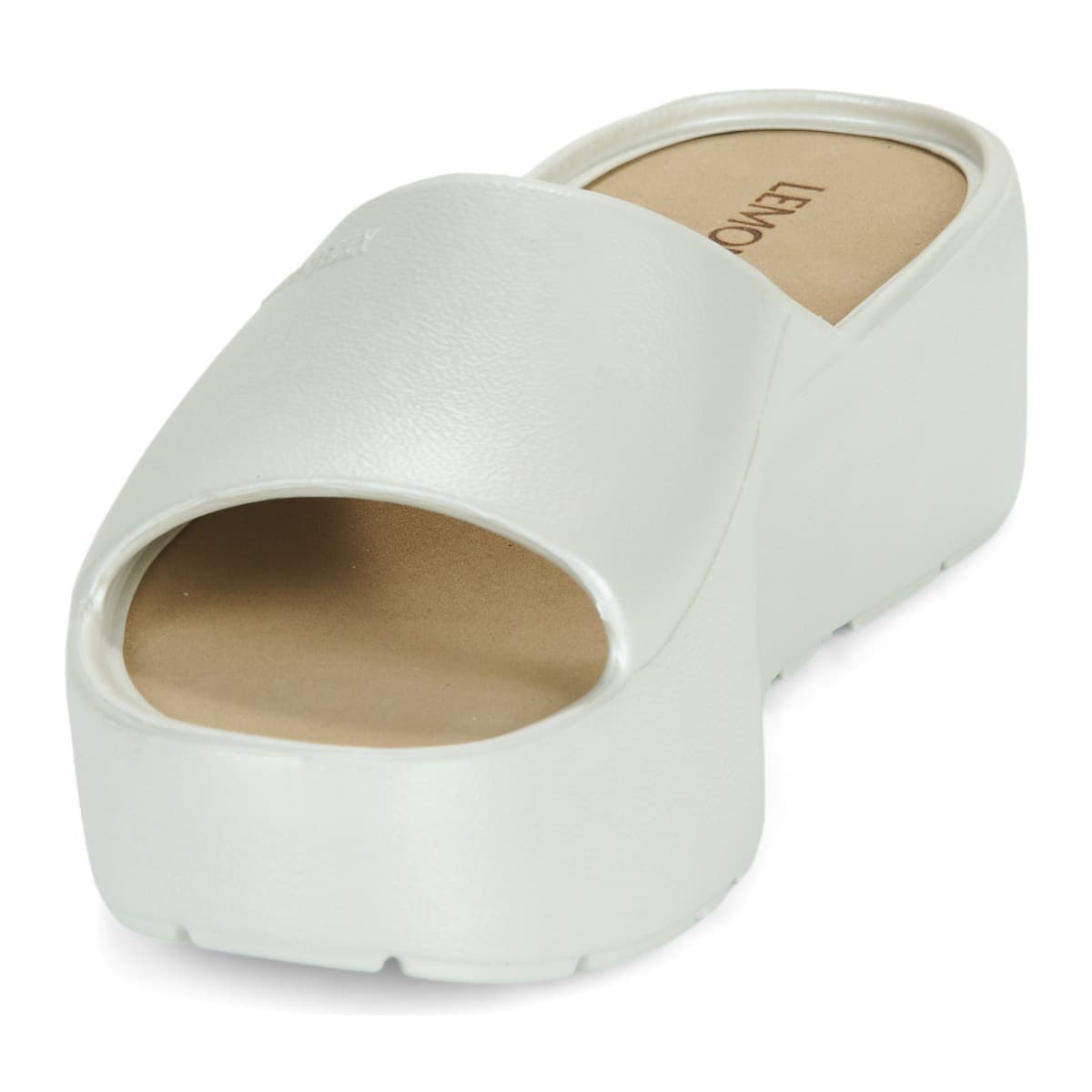 Women's Mules Lemon Jelly White