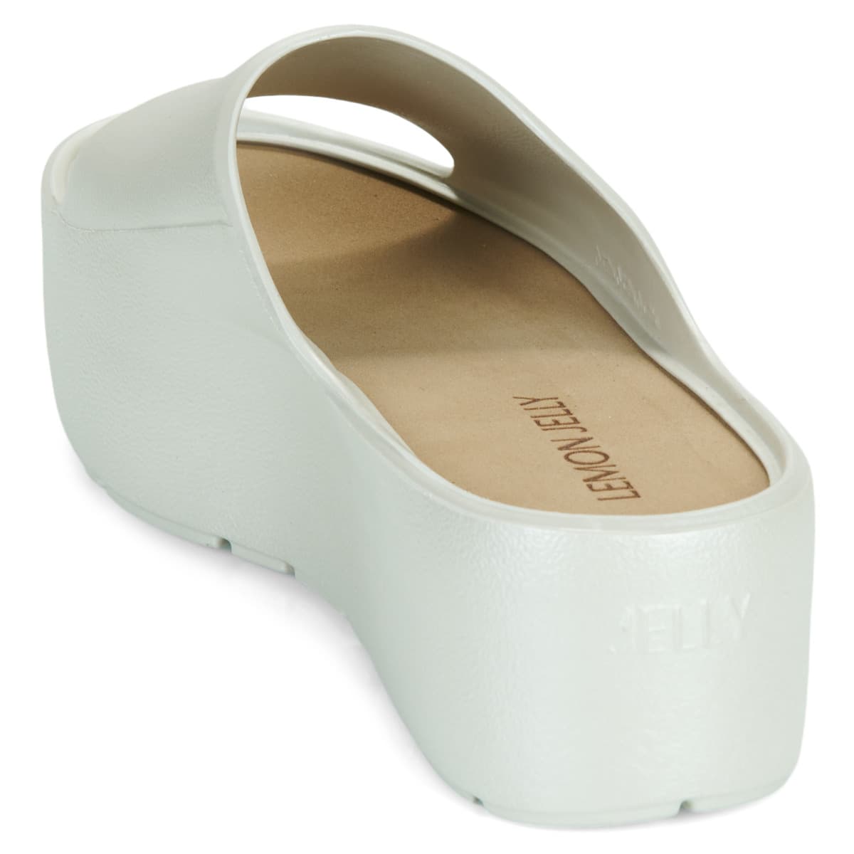 Women's Mules Lemon Jelly White