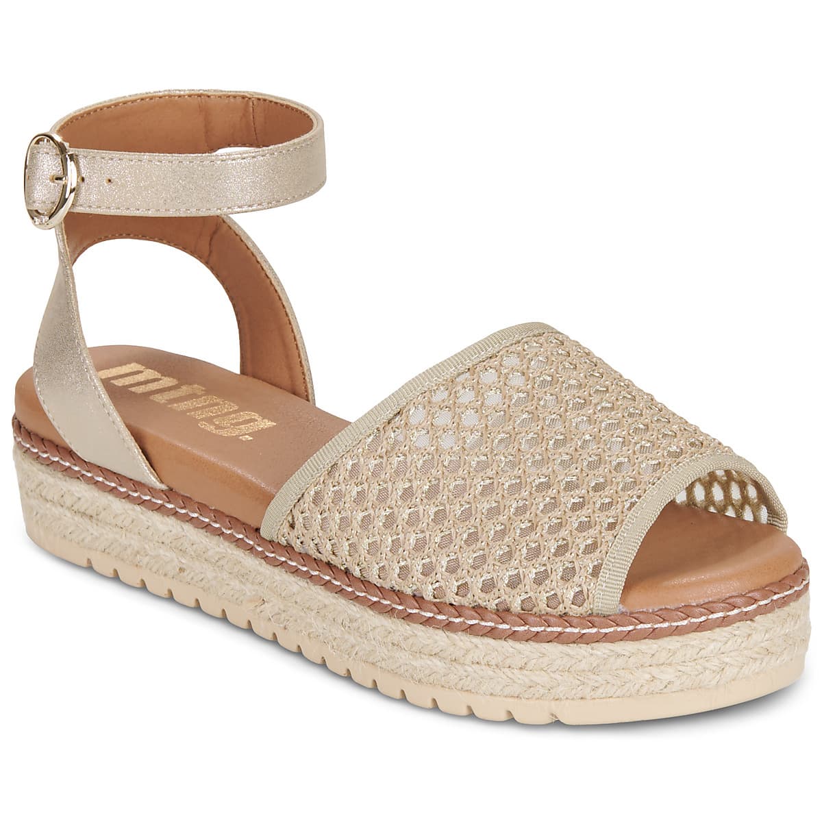 Σανδάλια χωρίς τακούνι MTNG AMELIE