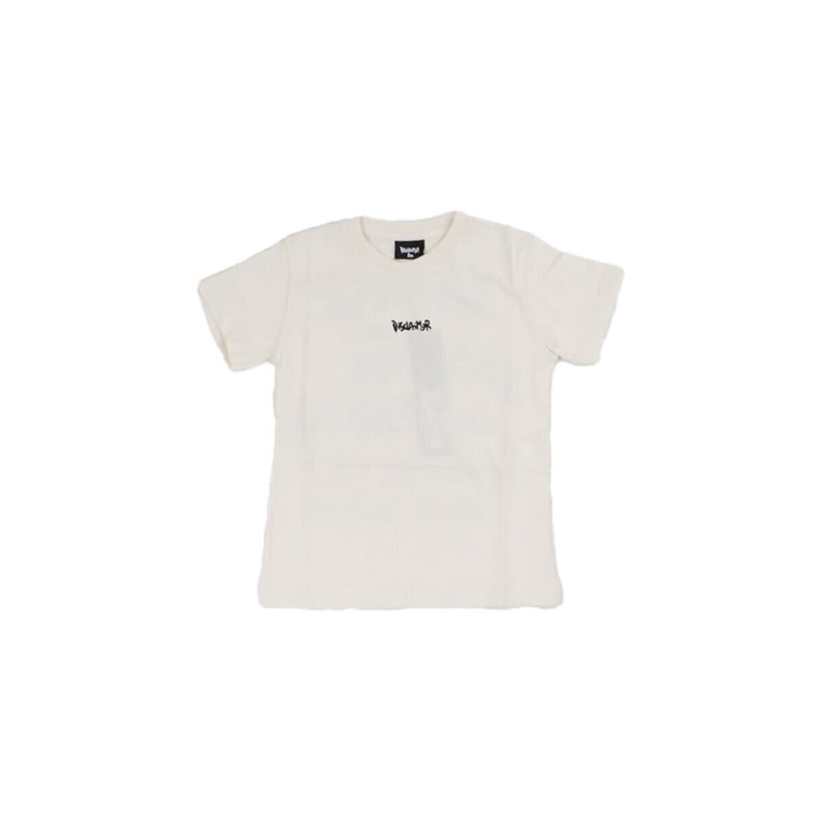 Boys' T-Shirts Disclaimer White