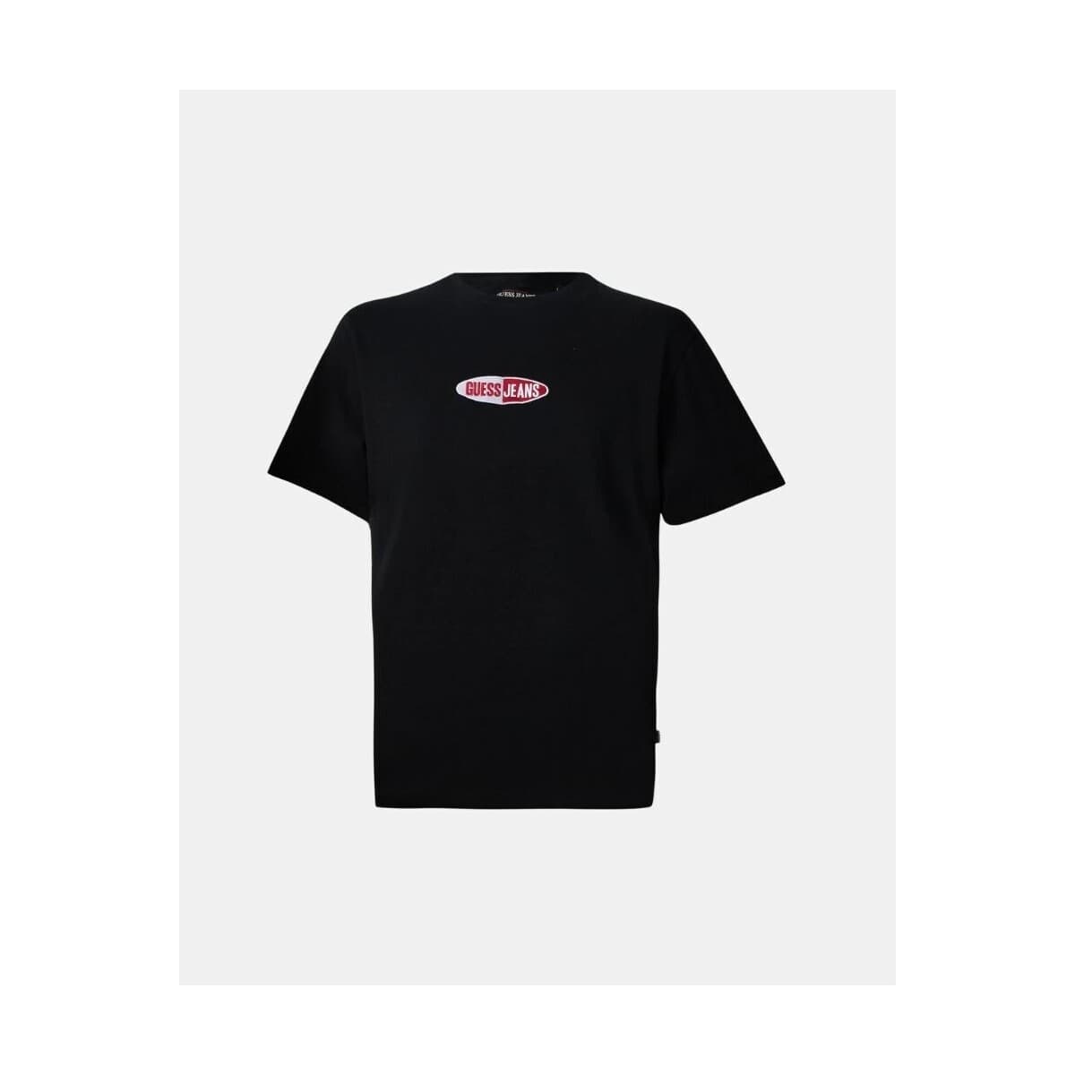 Men's T-Shirts Guess Black