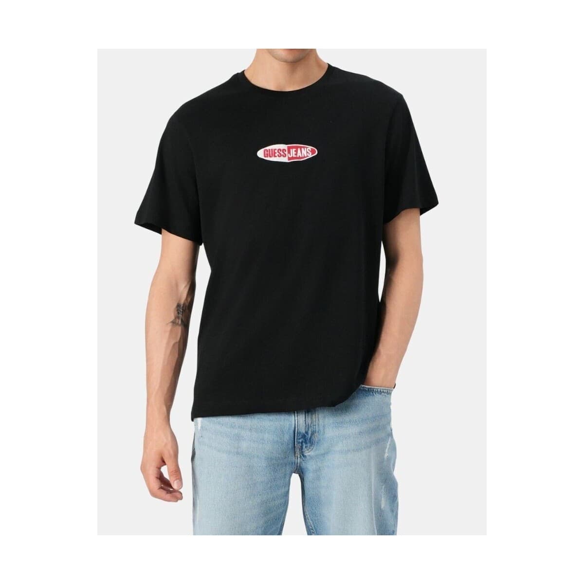 Men's T-Shirts Guess Black