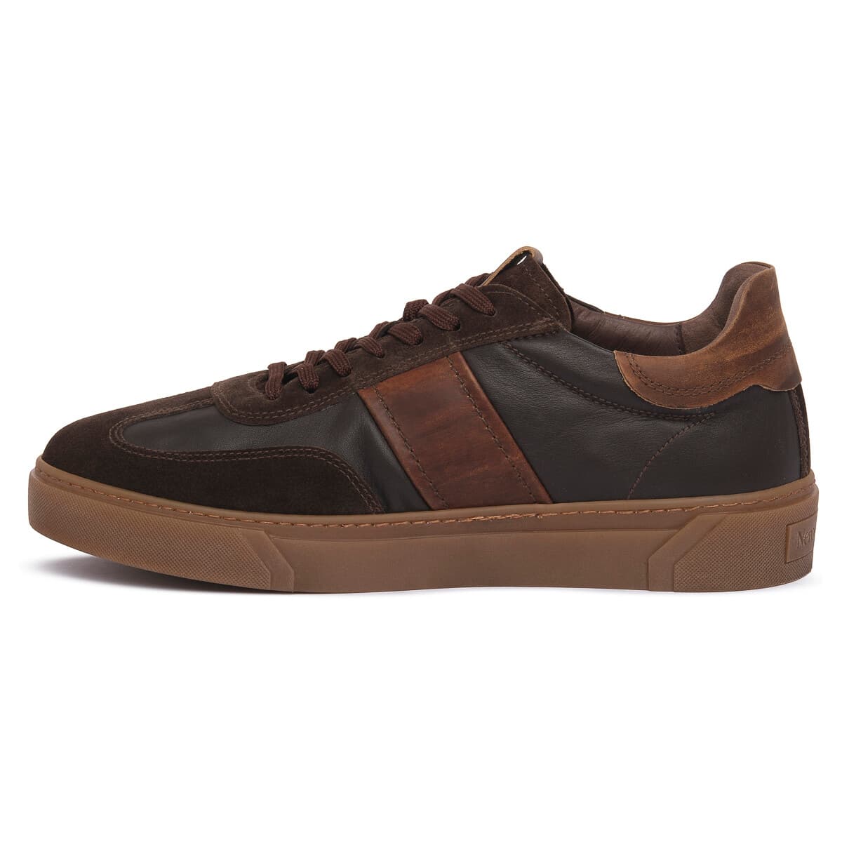 Men's Sneakers NeroGiardini Brown