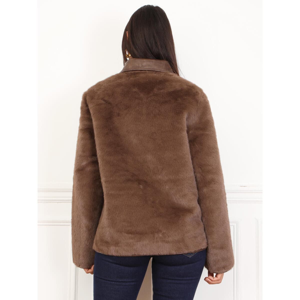 Women's Jackets La Modeuse Brown