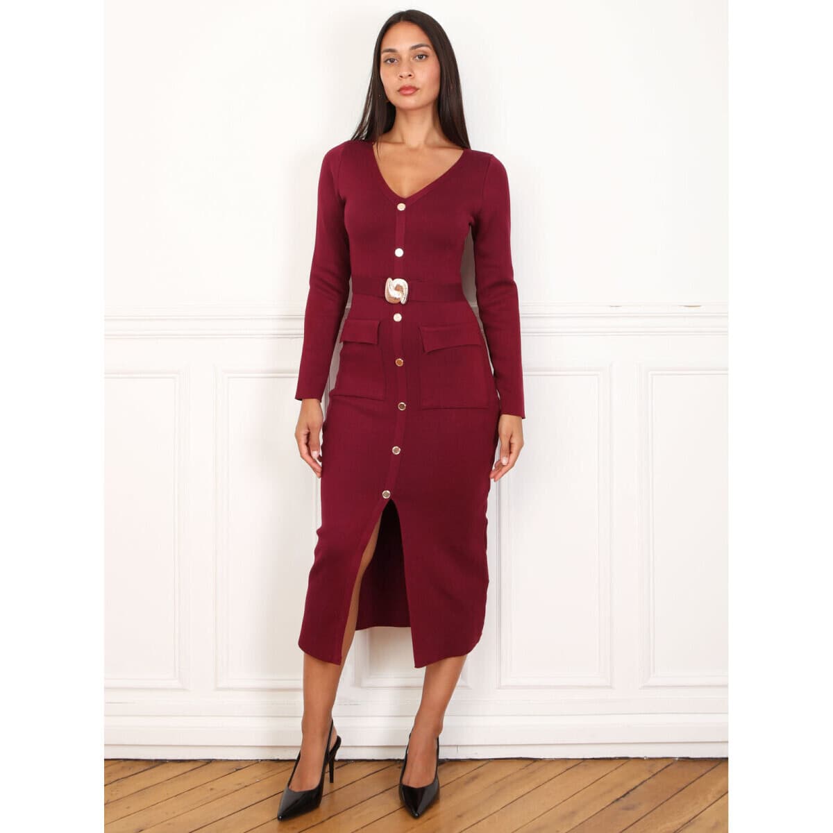 Women's Dresses La Modeuse Bordeaux