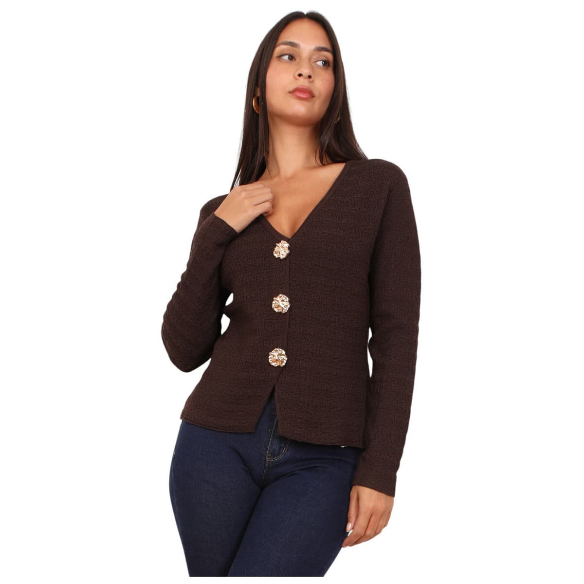 Women's Jackets La Modeuse Brown
