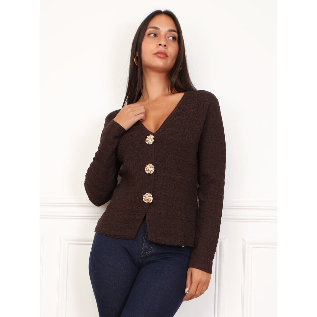 Women's Jackets La Modeuse Brown