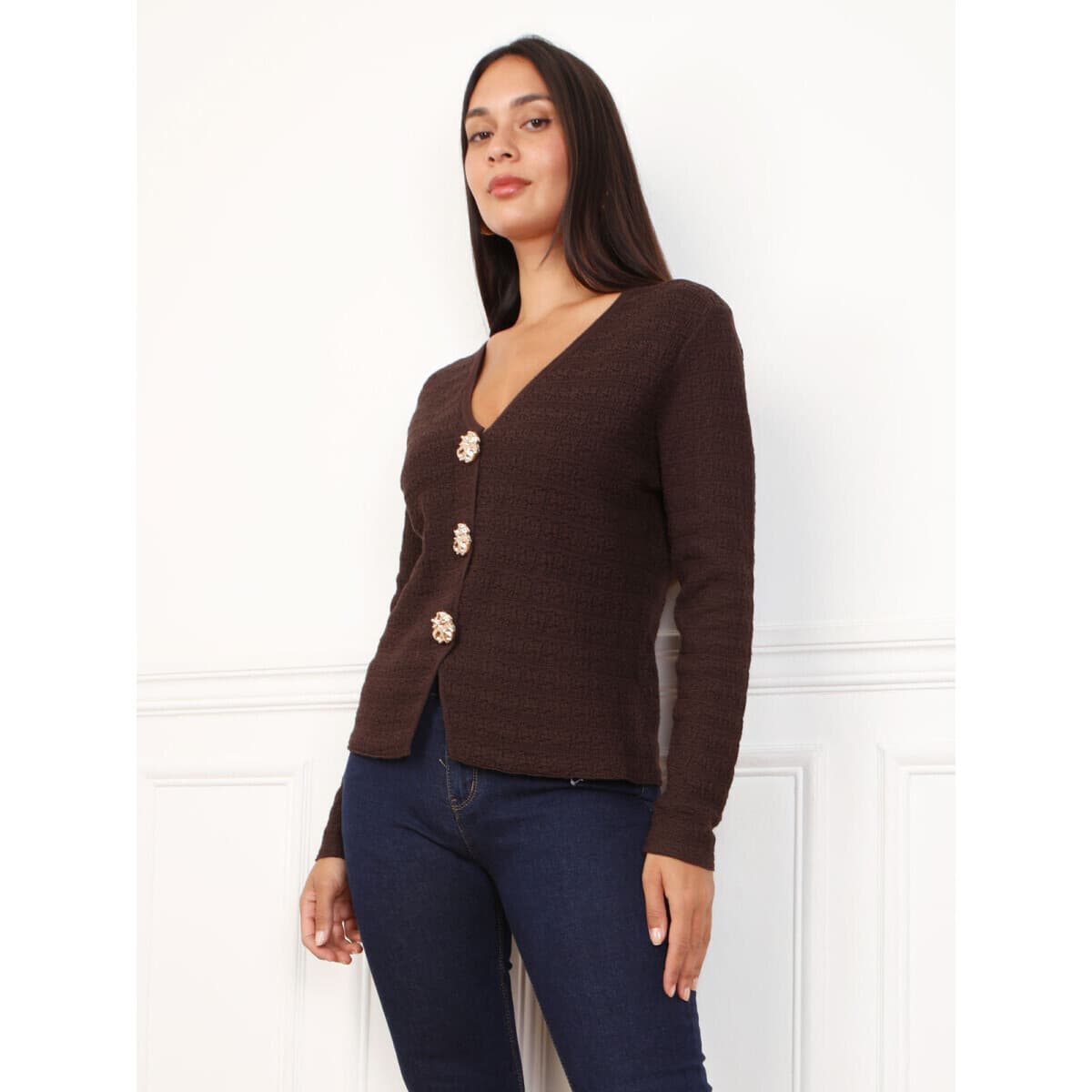 Women's Jackets La Modeuse Brown