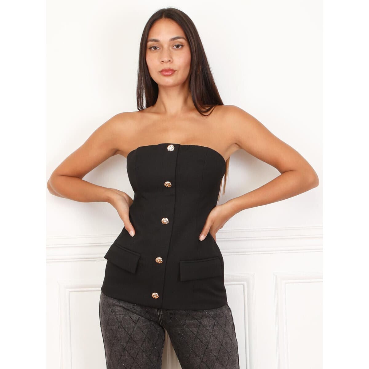 Women's T-Shirts La Modeuse Black