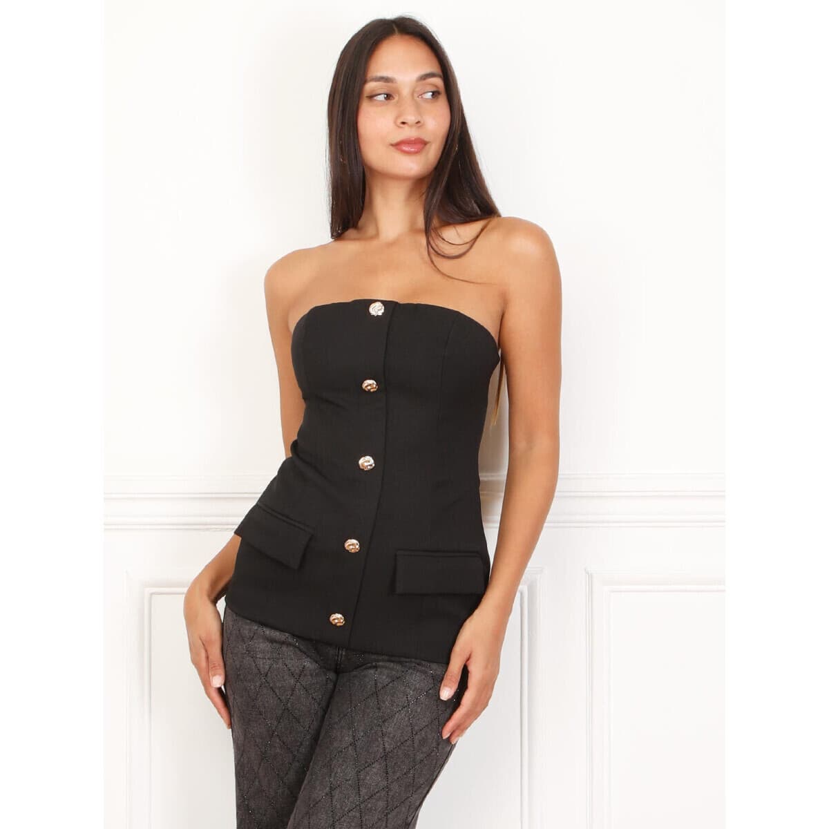 Women's T-Shirts La Modeuse Black