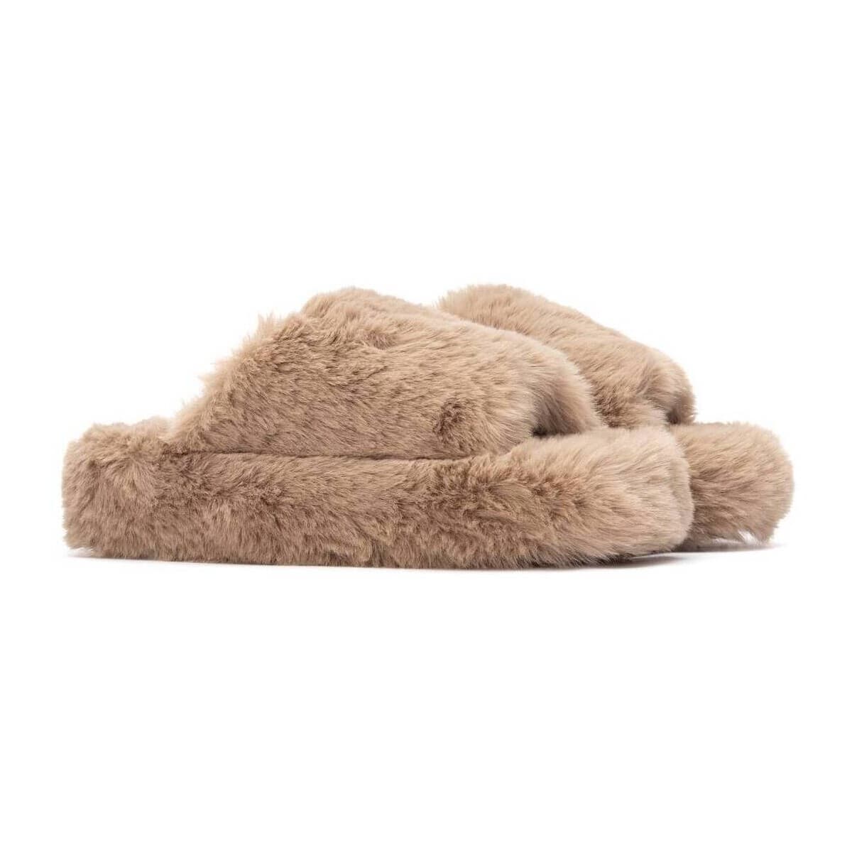 Women's House Slippers Xti Brown