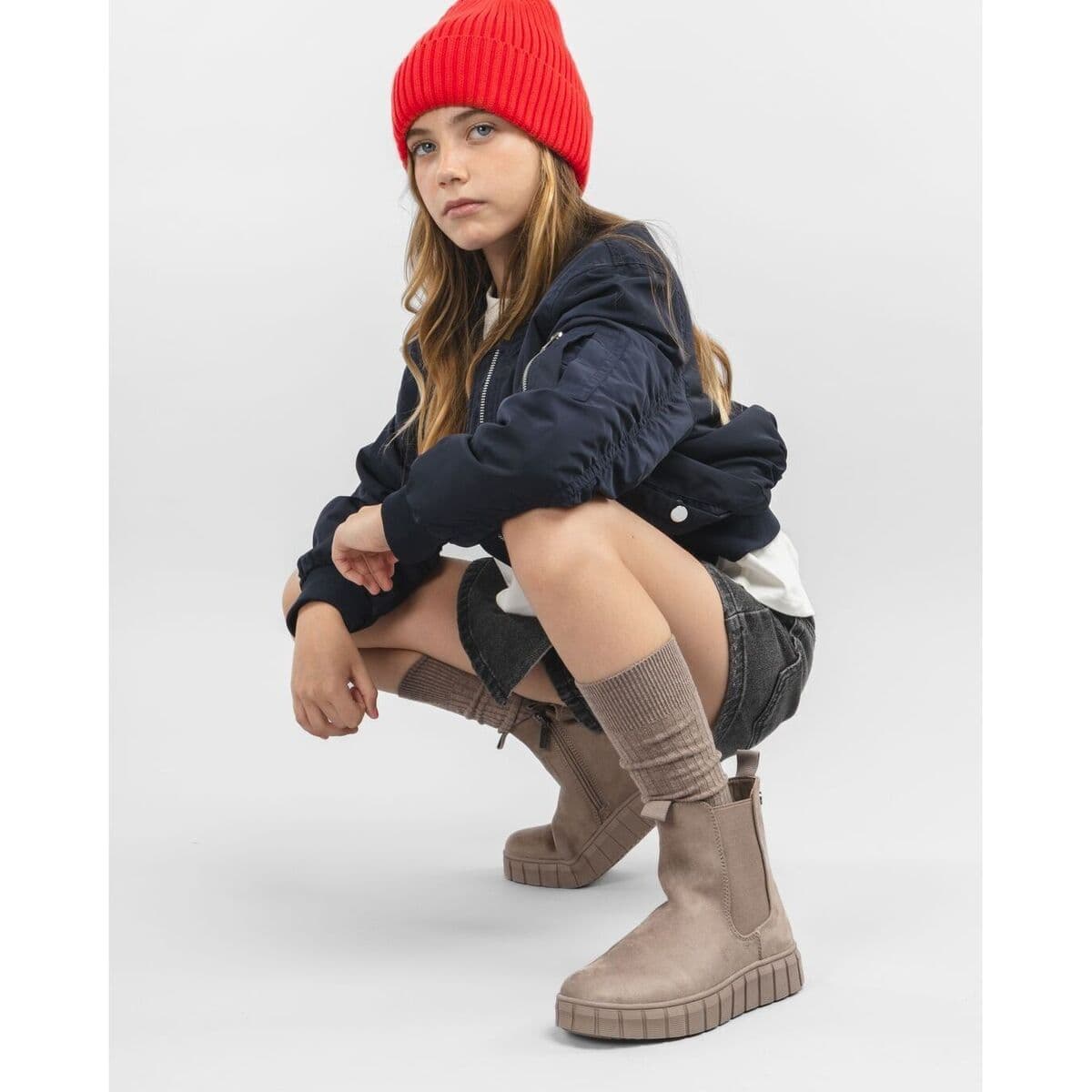 Girls' Ankle Boots Xti Brown