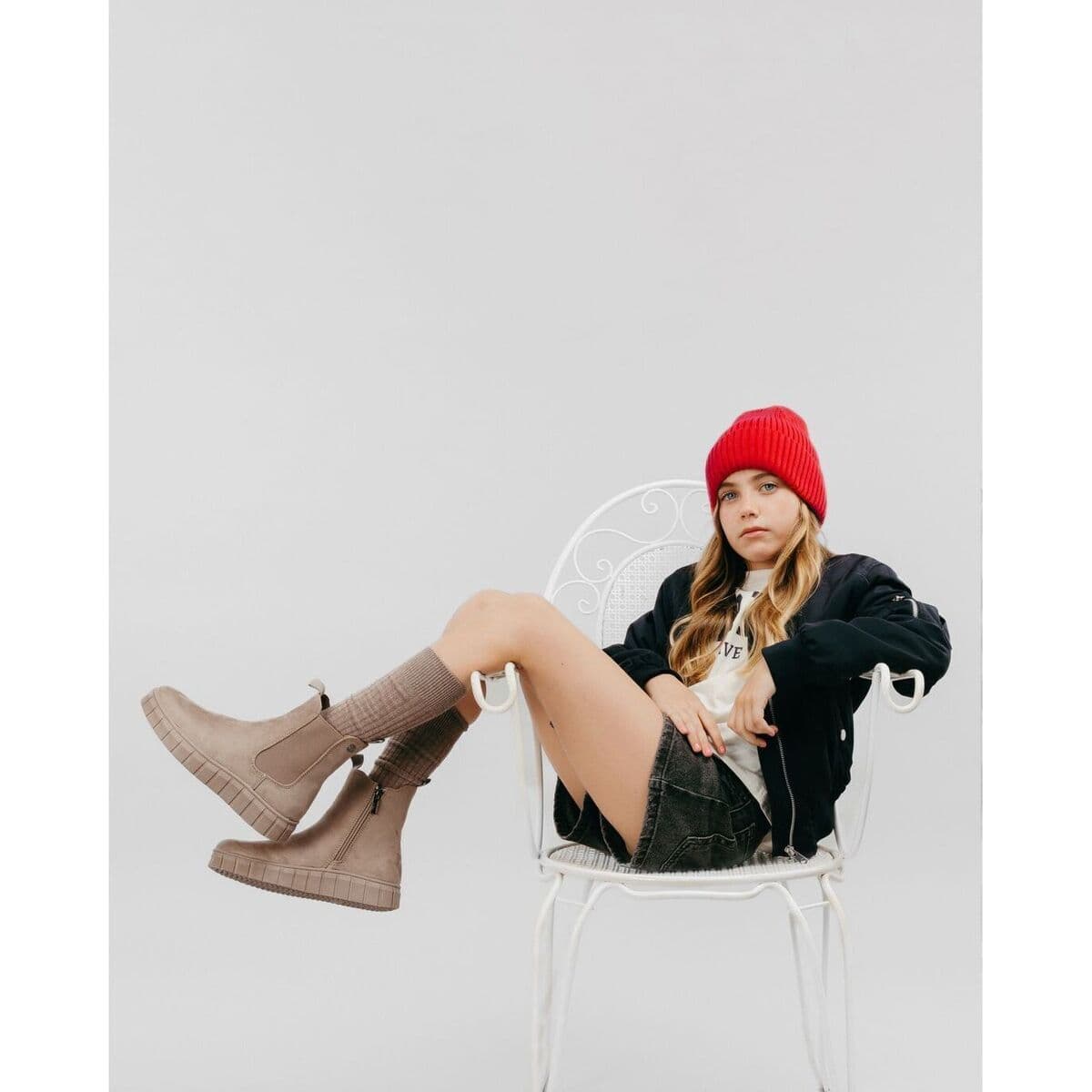 Girls' Ankle Boots Xti Brown